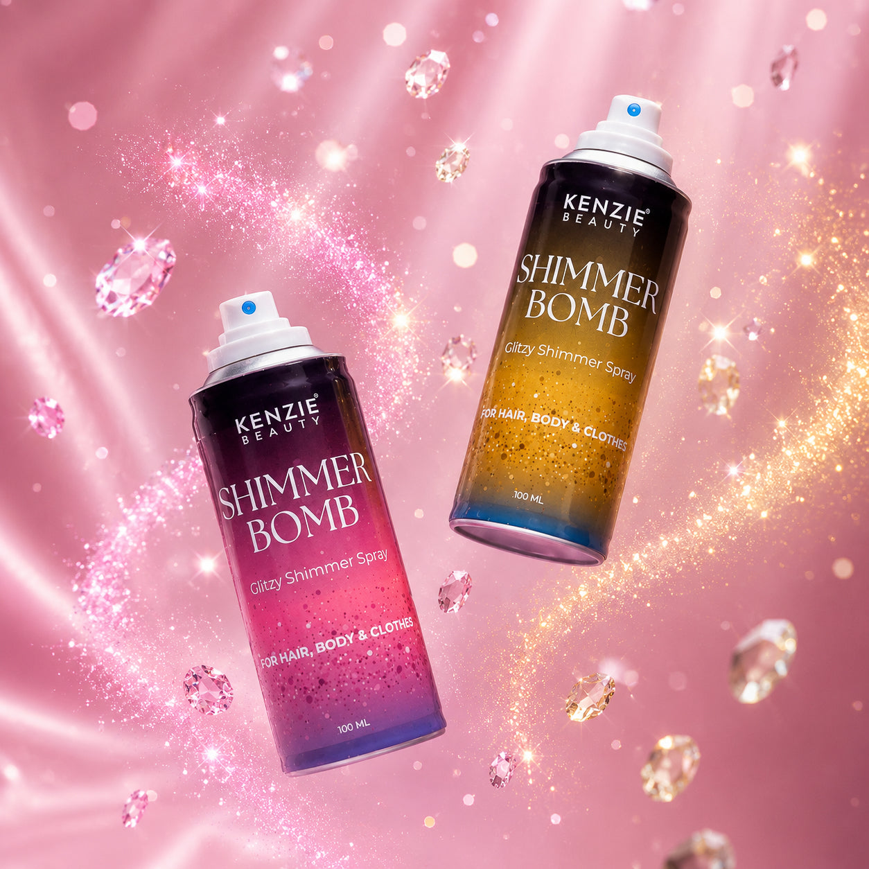 SHIMMER BOMD DUO Pink & Gold