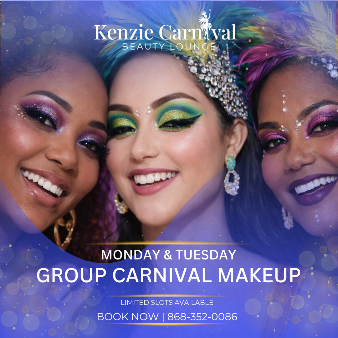 #1 CARNIVAL MAKEUP TUESDAY ONLY - GROUP OF 4