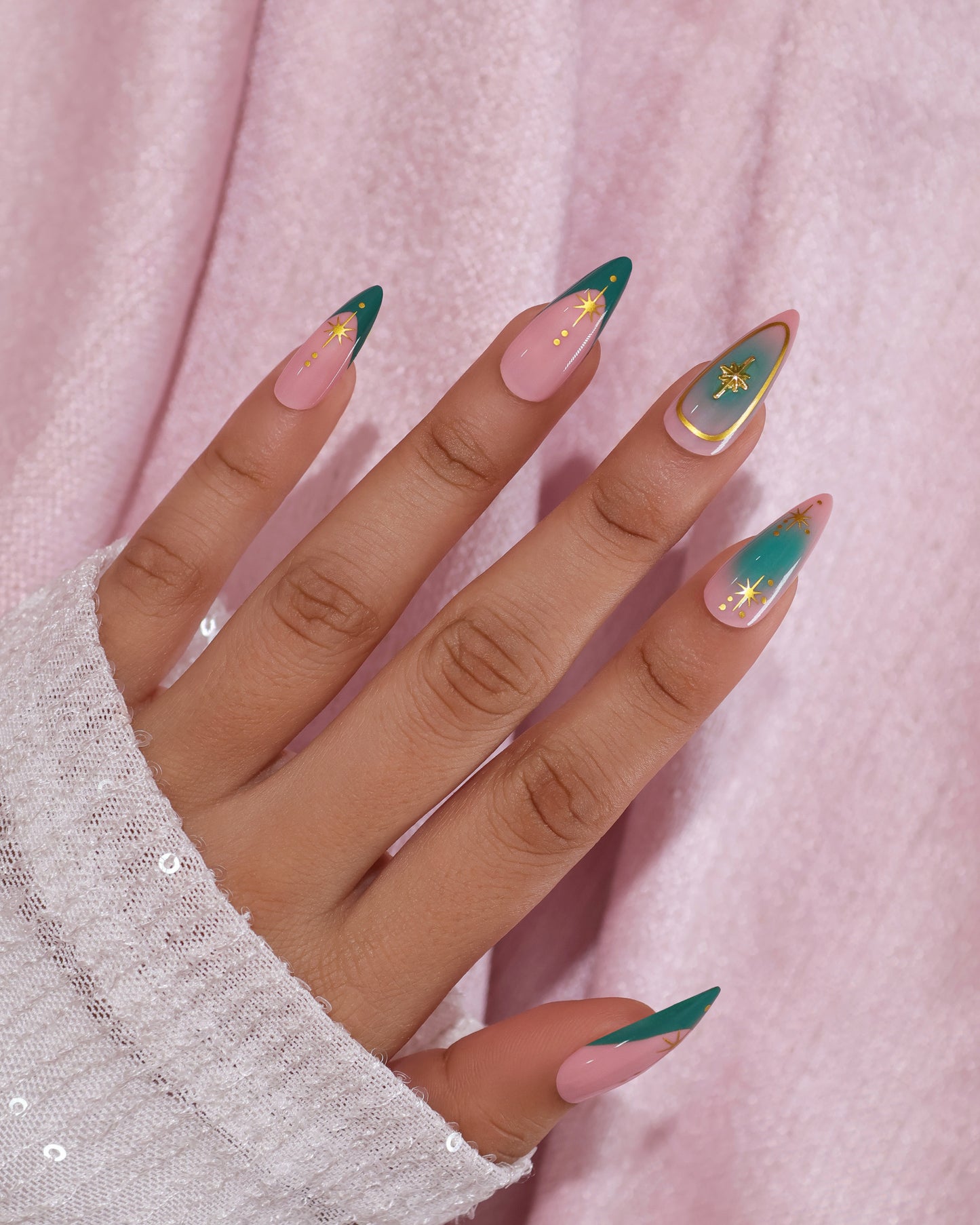 PUR VIBES PRESS-ON NAILS - EMERLUX