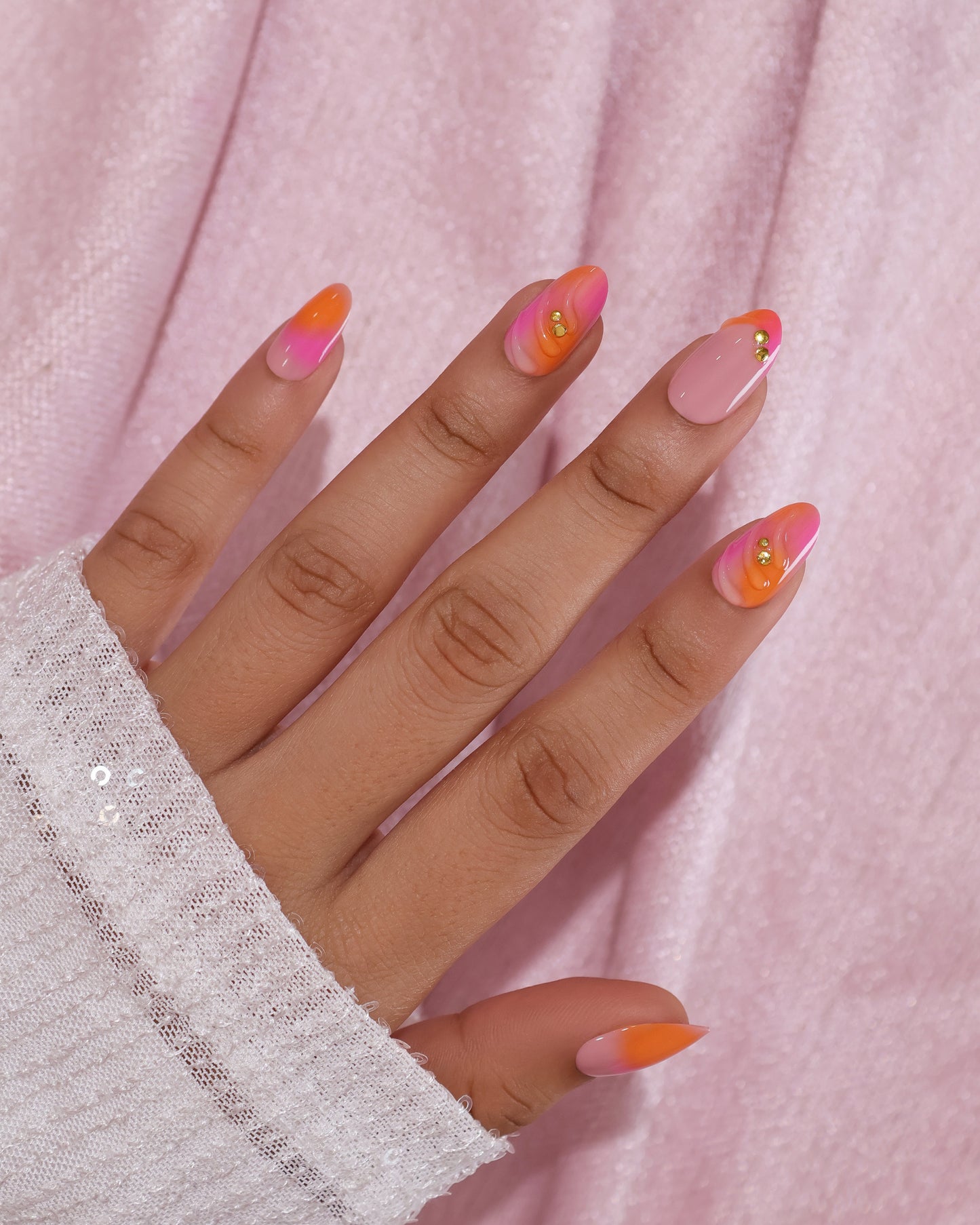 PUR VIBES PRESS-ON NAILS - SUN KISS